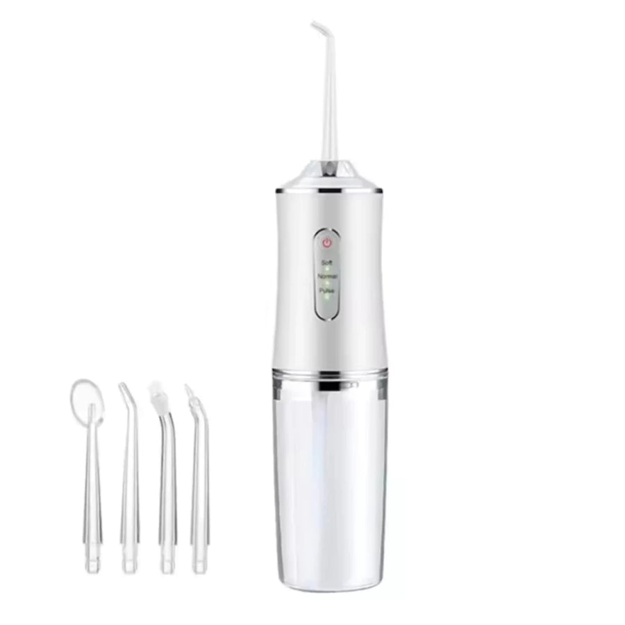 OralPure-Irrigador Bucal Portátil Limpeza Profunda com Jato d’Água