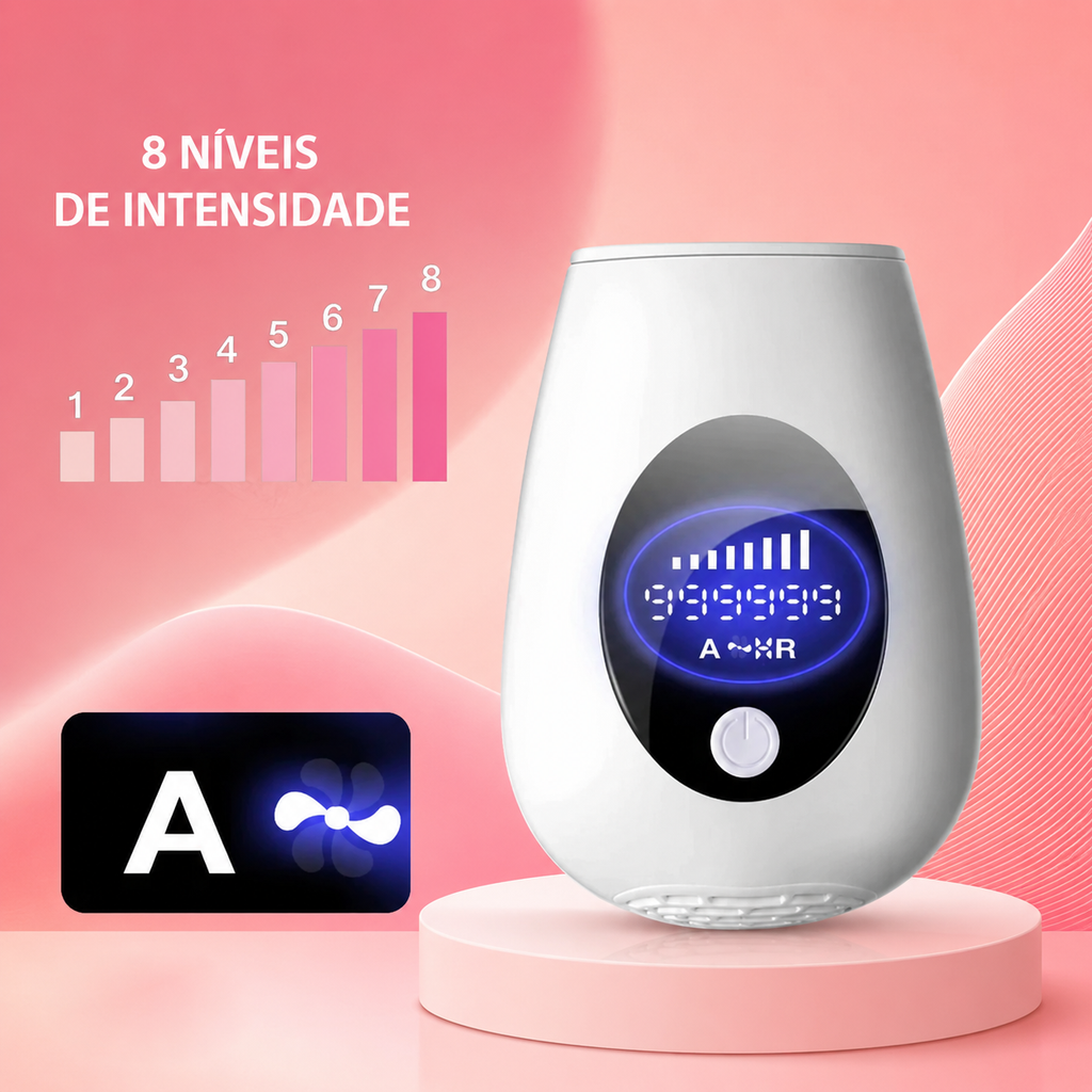 LaseMe-Depilador a Laser Portátil  900 Mil Pulsos