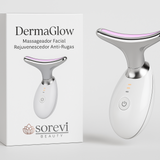 DermaGlow-Massageador Facial Rejuvenescedor  Anti-Rugas
