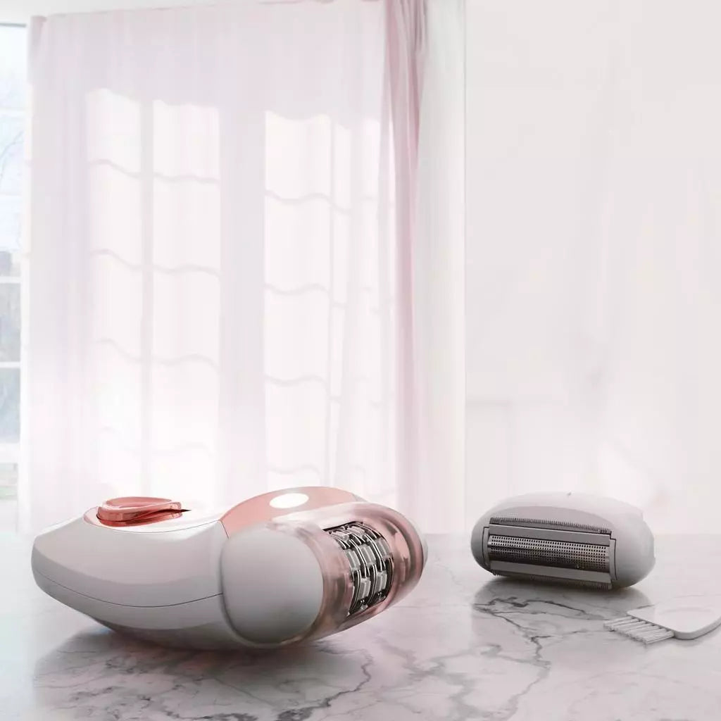 SoftEpil-Depilador Portátil Bivolt com 4 Acessórios – Depilação Completa