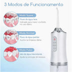 OralPure-Irrigador Bucal Portátil Limpeza Profunda com Jato d’Água