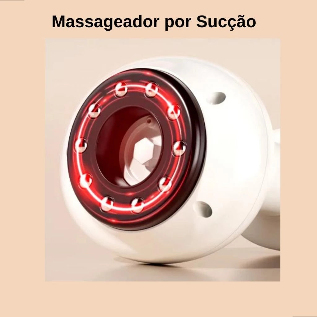 SculptPro-Massageador Corporal Elétrico Sucção Ventosa a Vácuo