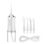 OralPure-Irrigador Bucal Portátil Limpeza Profunda com Jato d’Água