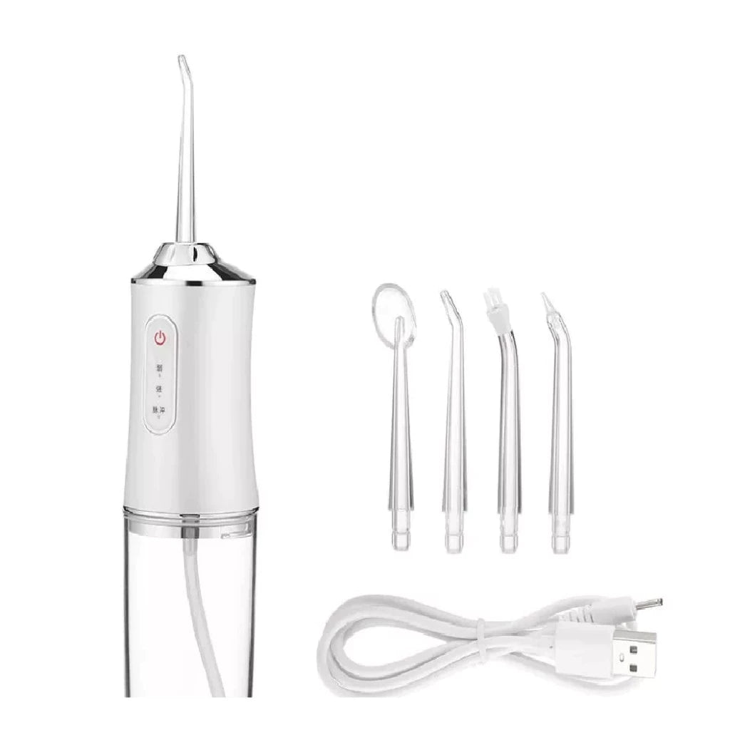 OralPure-Irrigador Bucal Portátil Limpeza Profunda com Jato d’Água