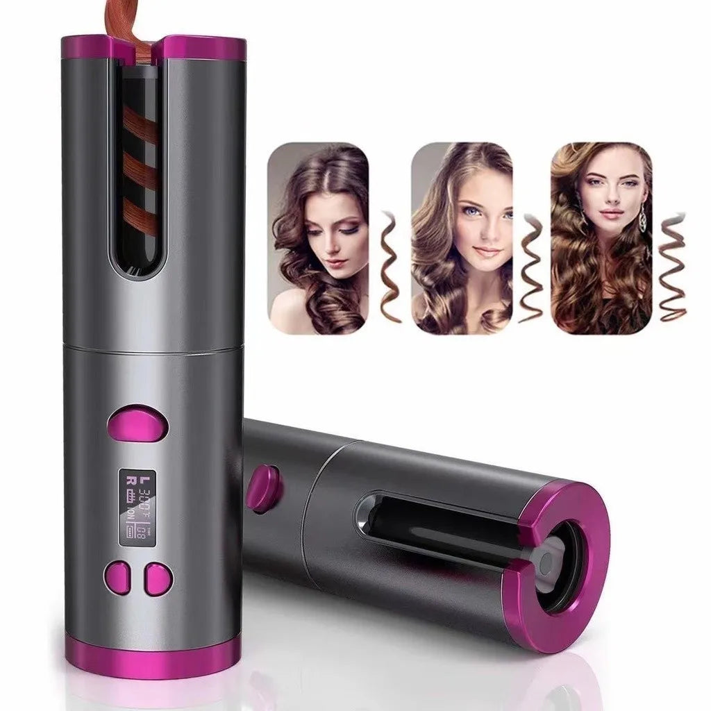 CurlMagic-Modelador de Cabelo  Automático Sem Fio bivolt