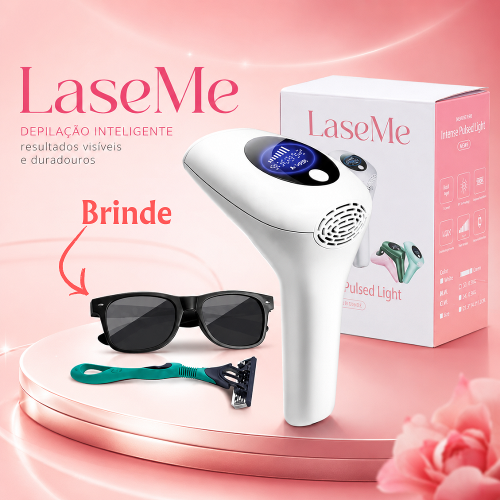 LaseMe-Depilador a Laser Portátil  900 Mil Pulsos