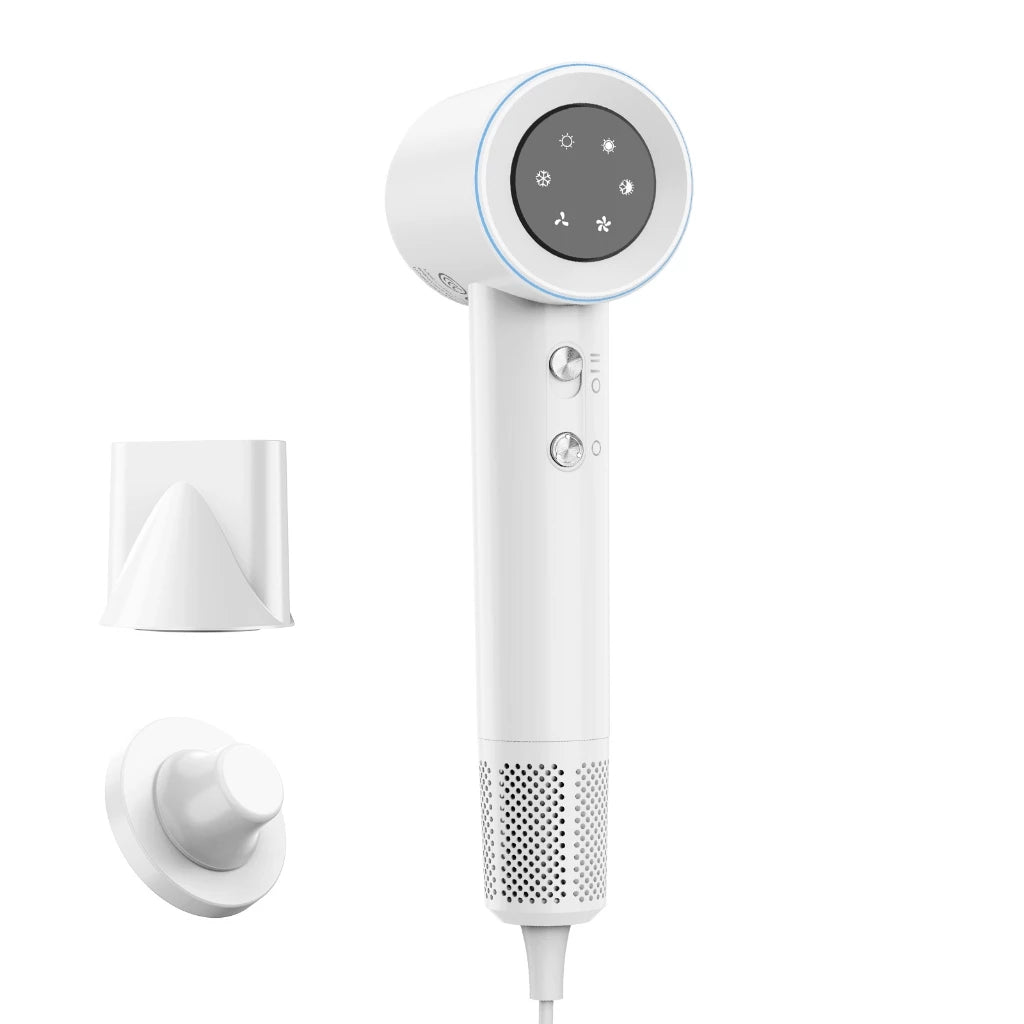 TurboGlow-Secador de Cabelo Profissional 1500W Alta Velocidade GOKOCO