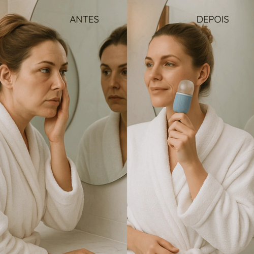 Ice Roller-Massageador  de Gelo  para Rosto