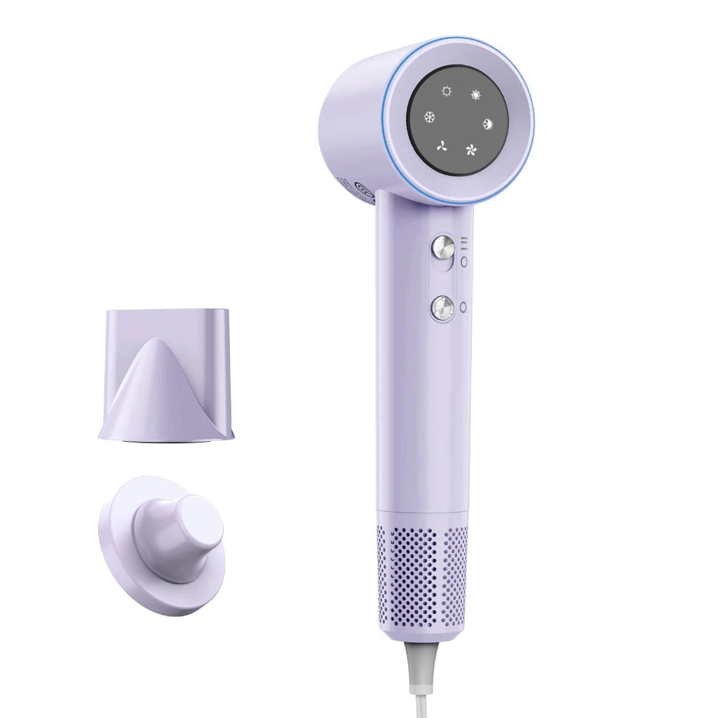 TurboGlow-Secador de Cabelo Profissional 1500W Alta Velocidade GOKOCO