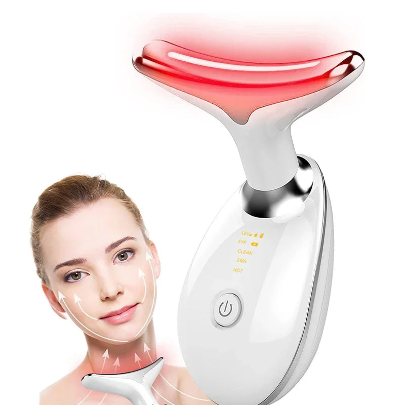 DermaGlow-Massageador Facial Rejuvenescedor  Anti-Rugas