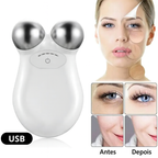 FirmGlow- Massageador Facial Microcorrente