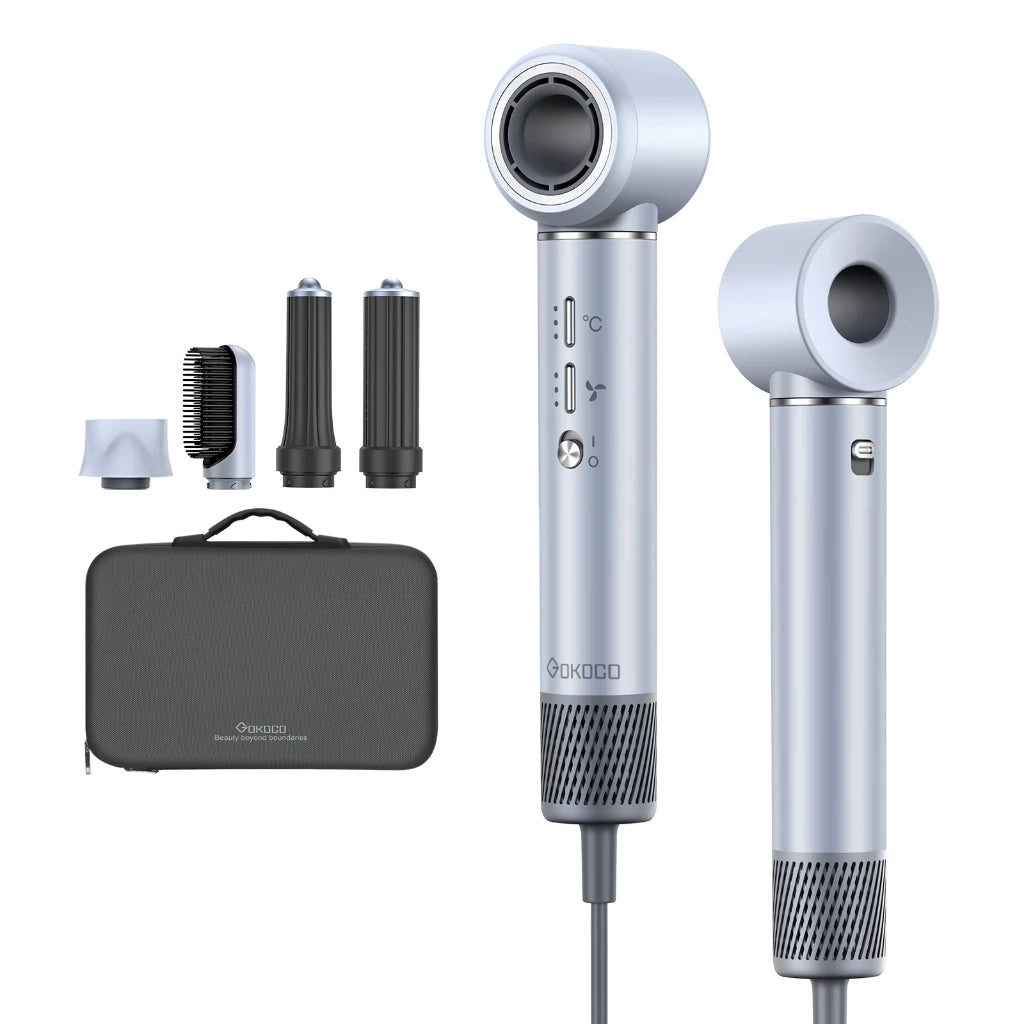 LushAir-Kit Secador De Cabelo Com 5 Em 1  Multifuncional De Alta Velocidade(GOKOCO)