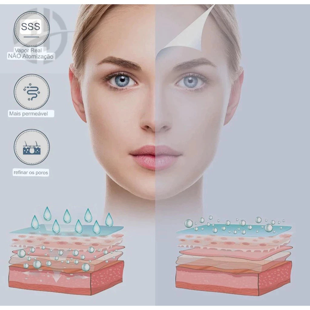 SpaVapor-Vaporizador de Ozônio Facial e Capilar Profissional