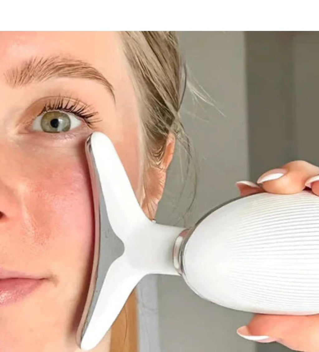 DermaGlow-Massageador Facial Rejuvenescedor  Anti-Rugas