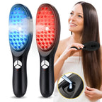 ScalpBrush-Escova Led Terapia Capilar 4 em 1 mais Óleo de Alecrim de BRINDE